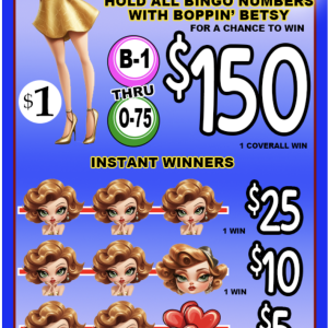ALAMO: BOPPIN' BETSY $150